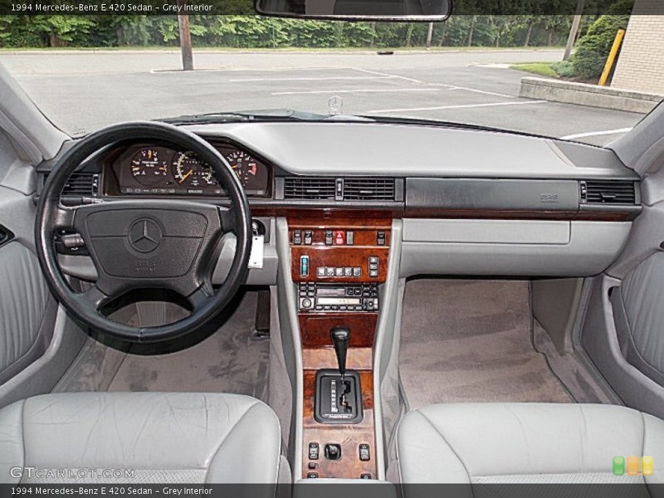 Grey Interior Dashboard for the 1994 Mercedes-Benz E 420 Sedan #95315227