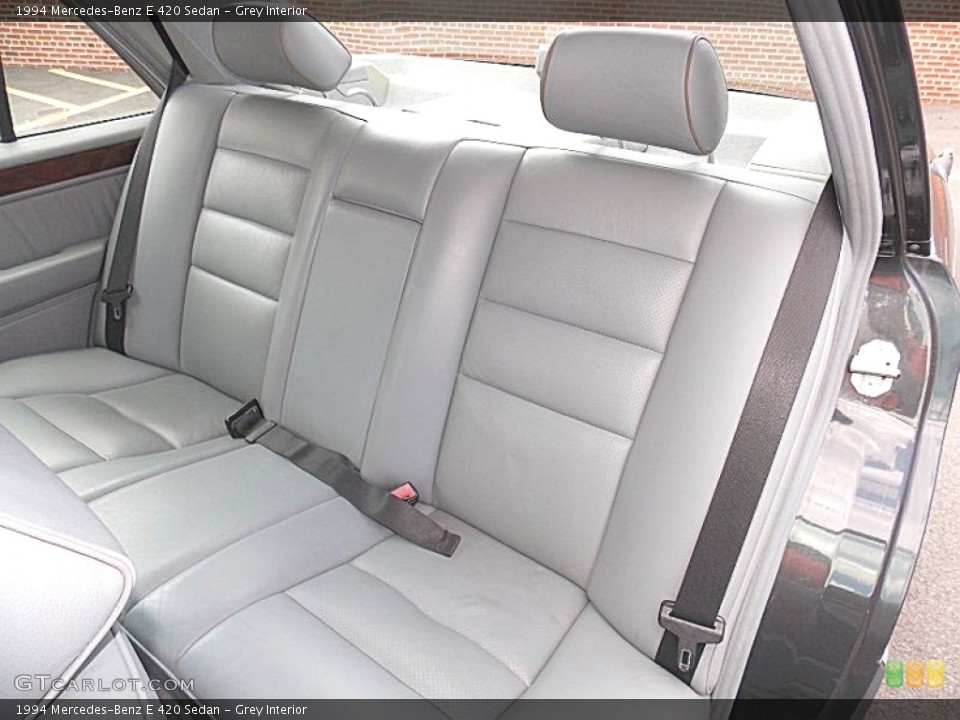 Grey Interior Rear Seat for the 1994 Mercedes-Benz E 420 Sedan #95315290