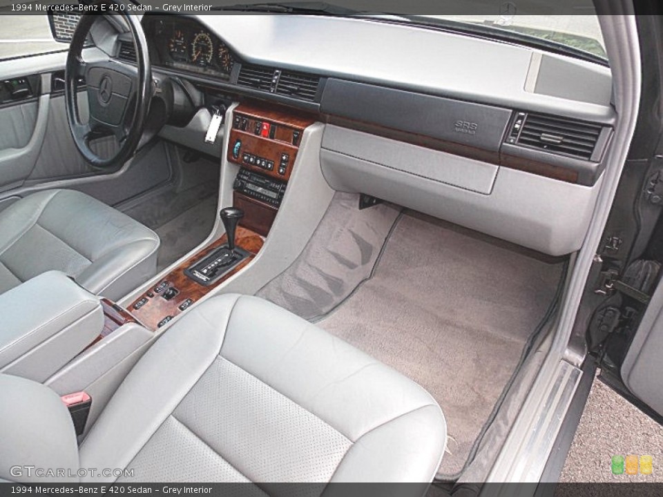 Grey Interior Dashboard for the 1994 Mercedes-Benz E 420 Sedan #95315452