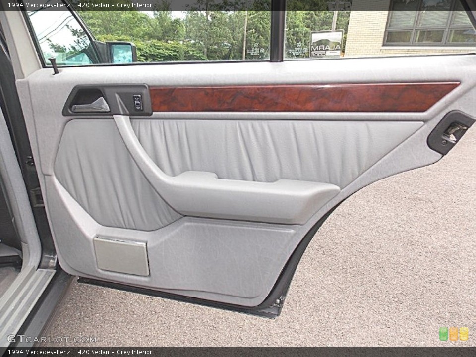 Grey Interior Door Panel for the 1994 Mercedes-Benz E 420 Sedan #95315488