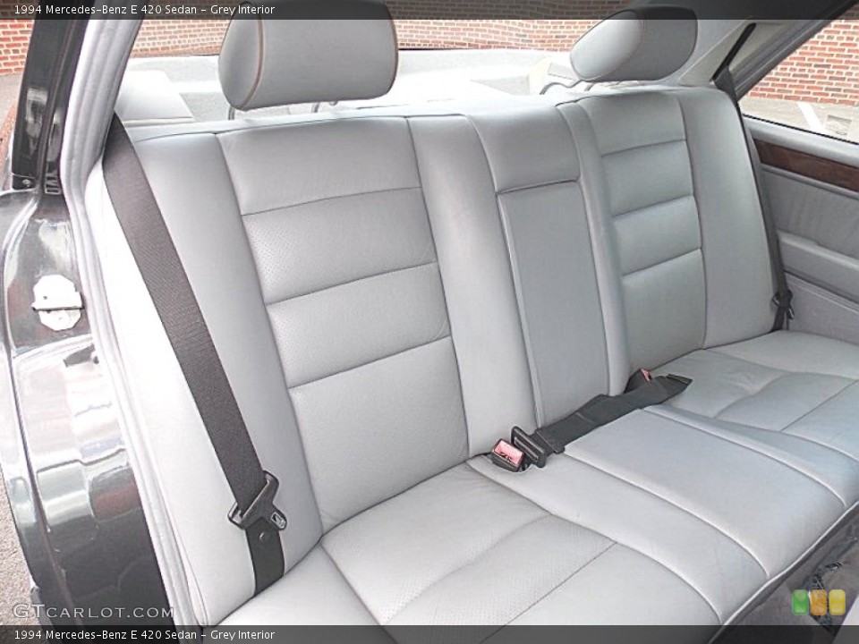 Grey Interior Rear Seat for the 1994 Mercedes-Benz E 420 Sedan #95315515