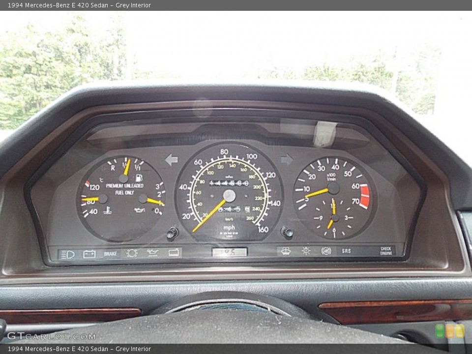 Grey Interior Gauges for the 1994 Mercedes-Benz E 420 Sedan #95315654