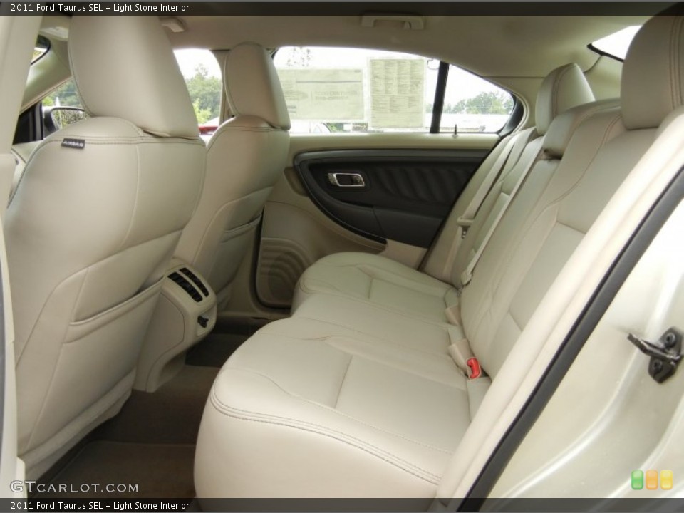 Light Stone Interior Rear Seat for the 2011 Ford Taurus SEL #95316427