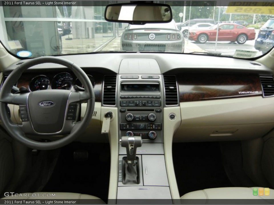 Light Stone Interior Dashboard for the 2011 Ford Taurus SEL #95316526