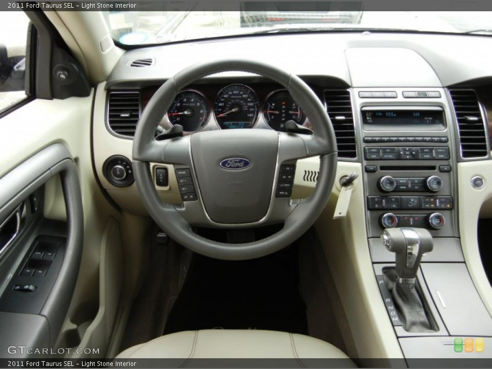 Light Stone Interior Dashboard for the 2011 Ford Taurus SEL #95316553