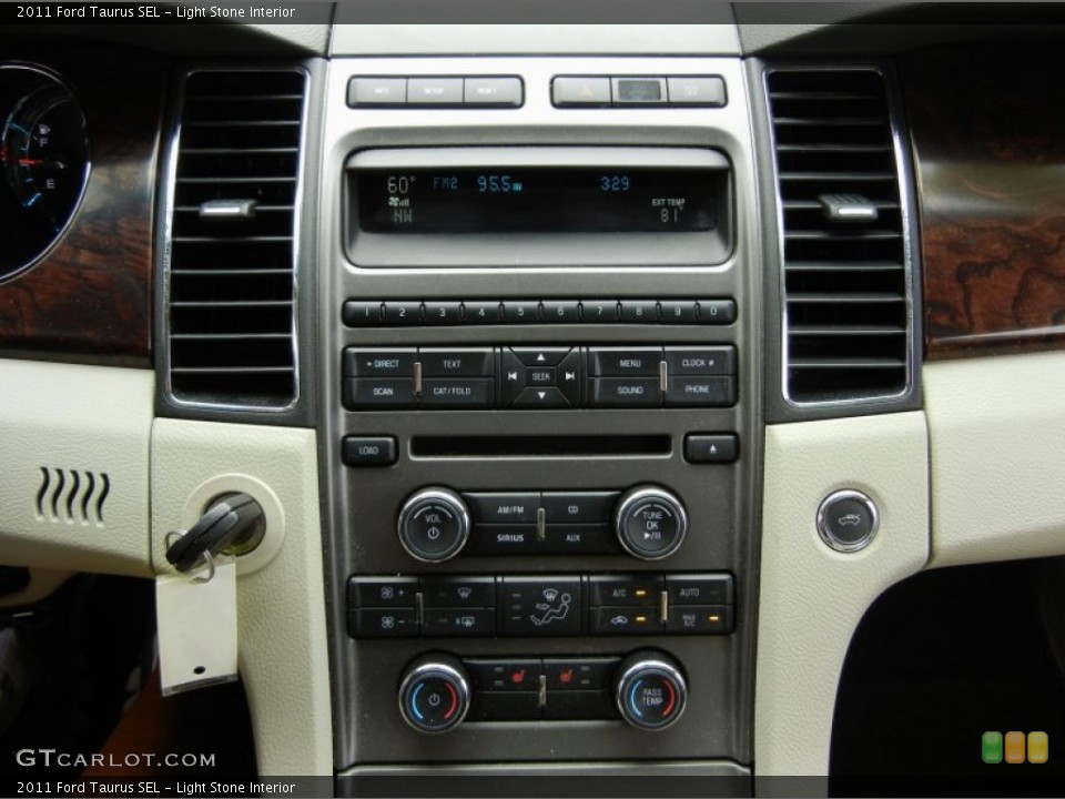 Light Stone Interior Controls for the 2011 Ford Taurus SEL #95316607