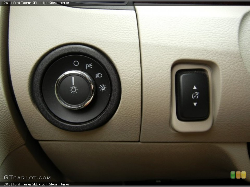 Light Stone Interior Controls for the 2011 Ford Taurus SEL #95316628