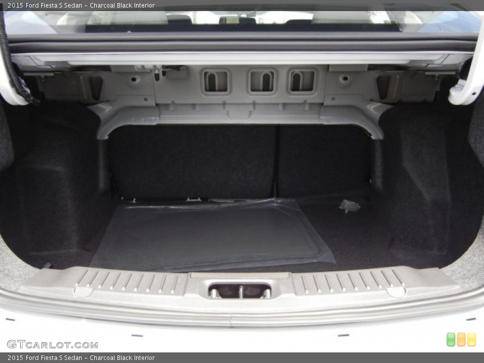 Charcoal Black Interior Trunk for the 2015 Ford Fiesta S Sedan #95317072