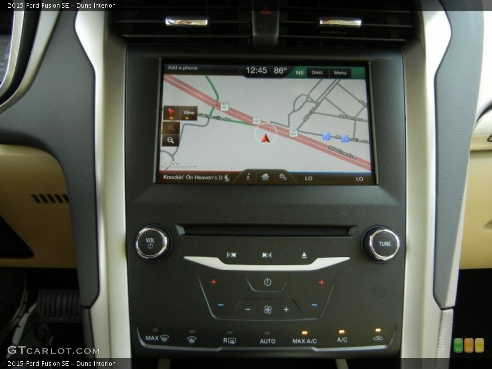 Dune Interior Navigation for the 2015 Ford Fusion SE #95317438