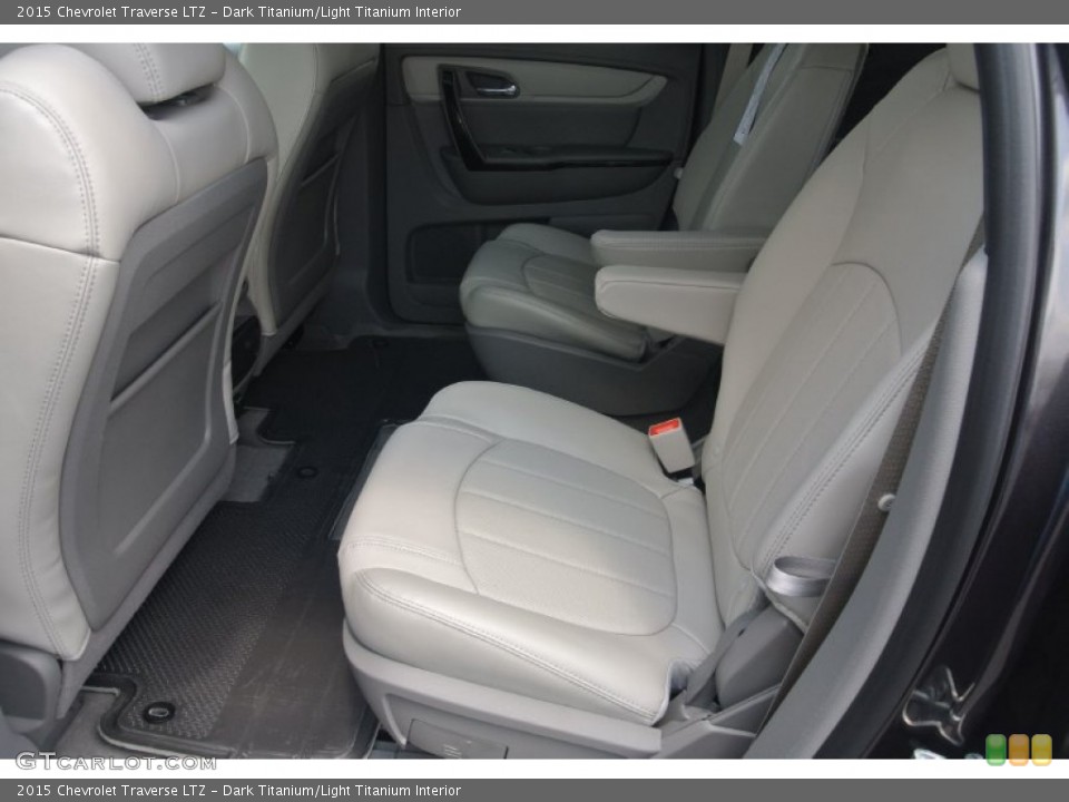 Dark Titanium/Light Titanium Interior Rear Seat for the 2015 Chevrolet Traverse LTZ #95317828