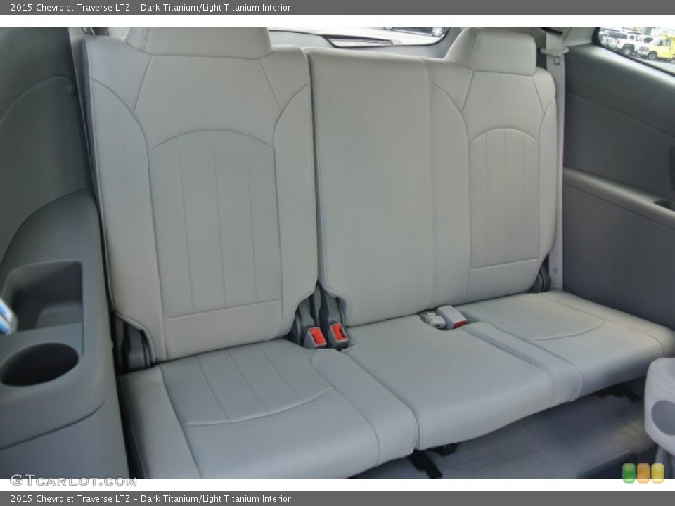 Dark Titanium/Light Titanium Interior Rear Seat for the 2015 Chevrolet Traverse LTZ #95317882