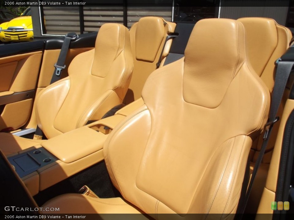 Tan Interior Front Seat for the 2006 Aston Martin DB9 Volante #95318689