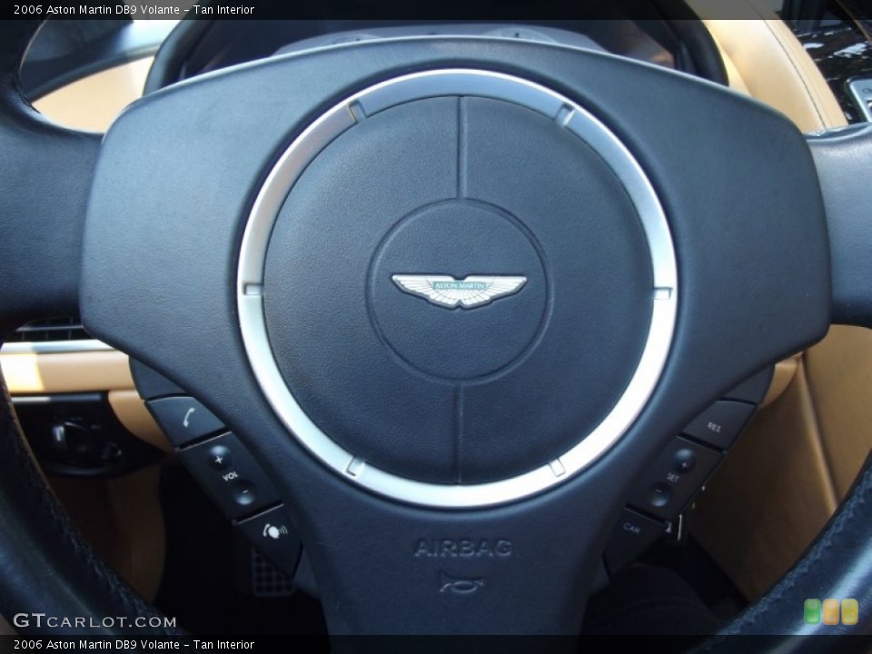 Tan Interior Steering Wheel for the 2006 Aston Martin DB9 Volante #95319034