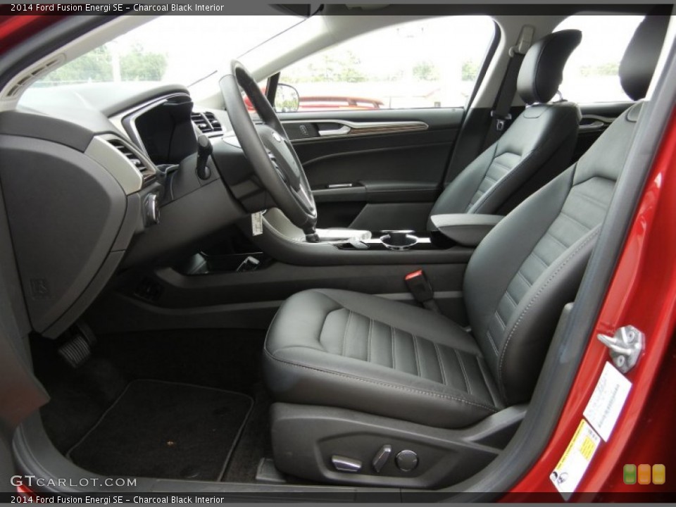 Charcoal Black Interior Photo for the 2014 Ford Fusion Energi SE #95319220