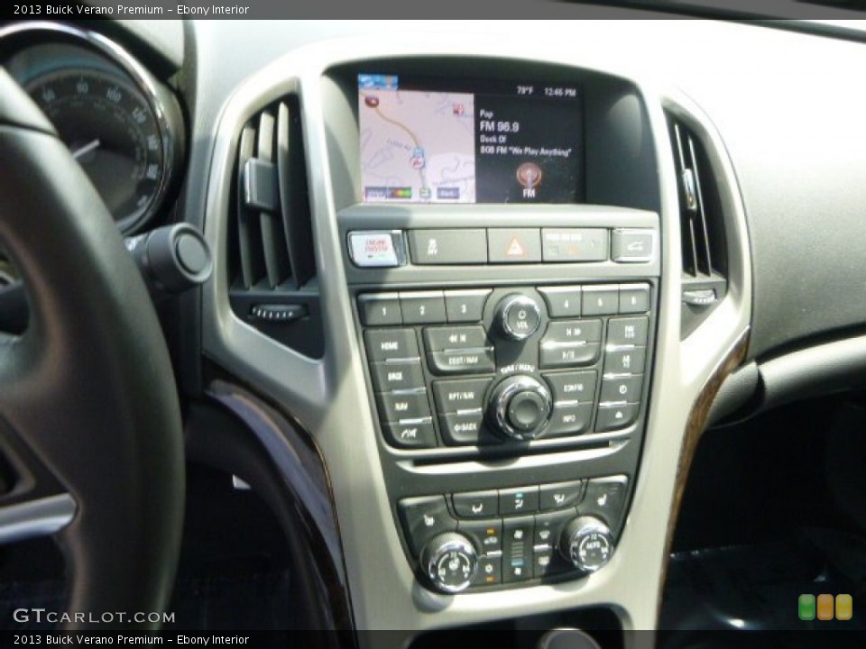 Ebony Interior Controls for the 2013 Buick Verano Premium #95322964