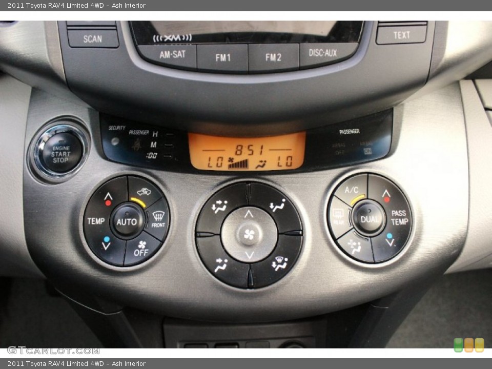Ash Interior Controls for the 2011 Toyota RAV4 Limited 4WD #95323189