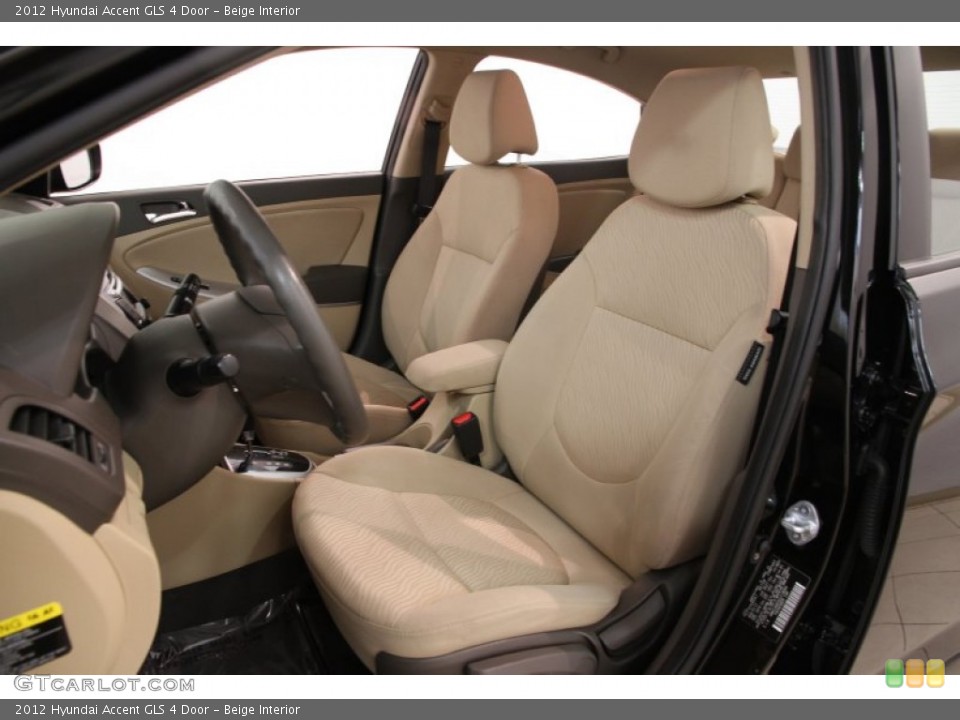 Beige 2012 Hyundai Accent Interiors