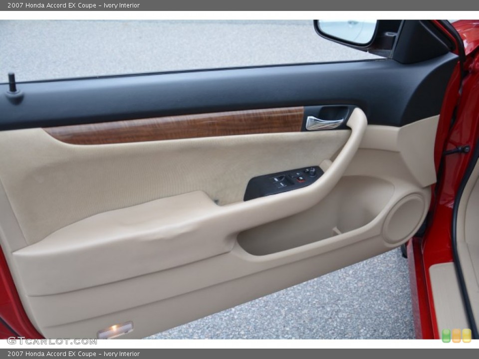 Ivory Interior Door Panel for the 2007 Honda Accord EX Coupe #95329123