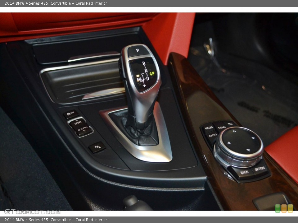 Coral Red Interior Transmission for the 2014 BMW 4 Series 435i Convertible #95330431