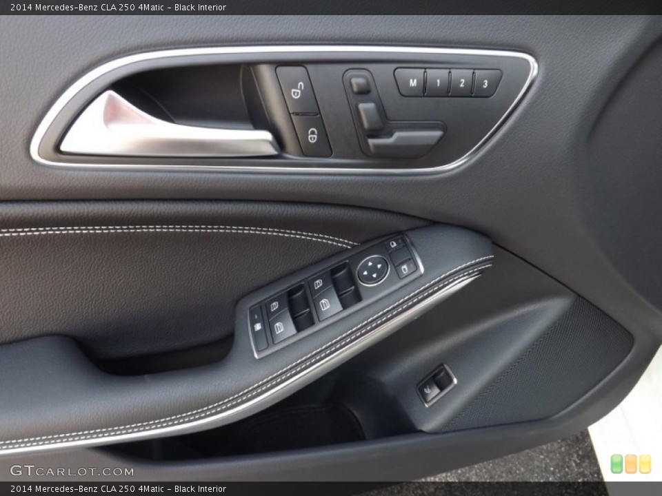 Black Interior Controls for the 2014 Mercedes-Benz CLA 250 4Matic #95331696