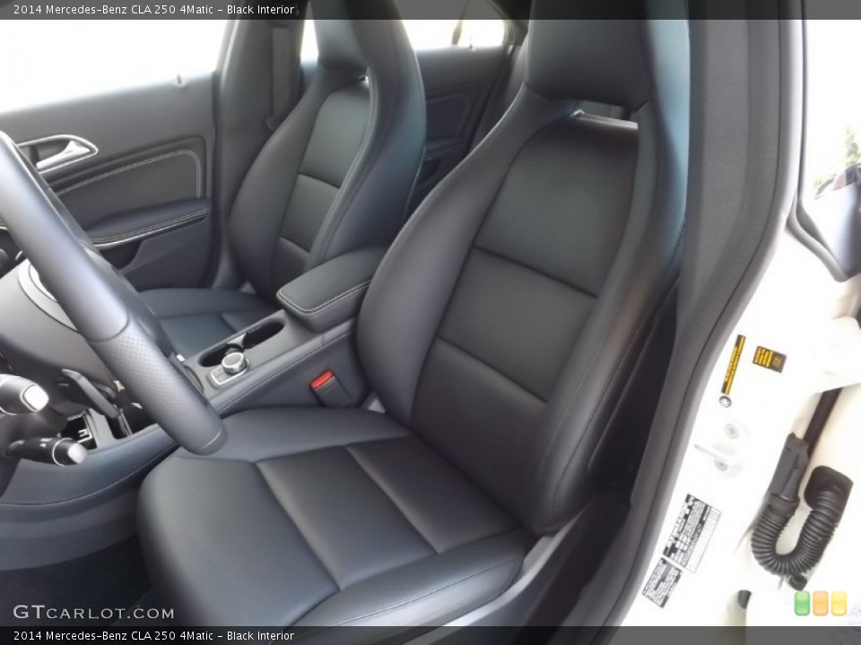 Black Interior Front Seat for the 2014 Mercedes-Benz CLA 250 4Matic #95331757