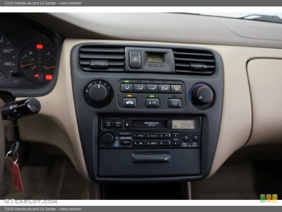 Ivory Interior Controls for the 2000 Honda Accord LX Sedan #95344111