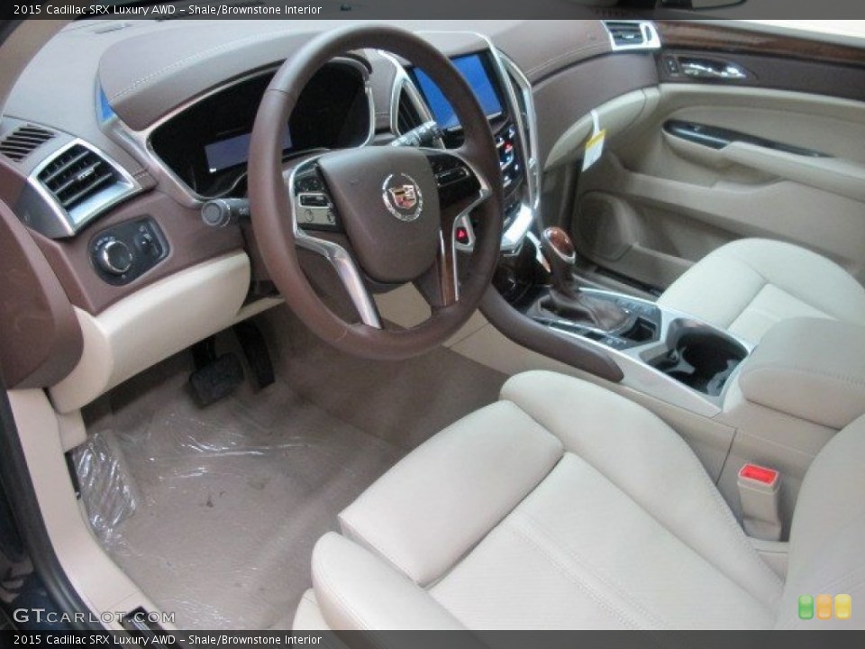 Shale/Brownstone Interior Prime Interior for the 2015 Cadillac SRX Luxury AWD #95345475
