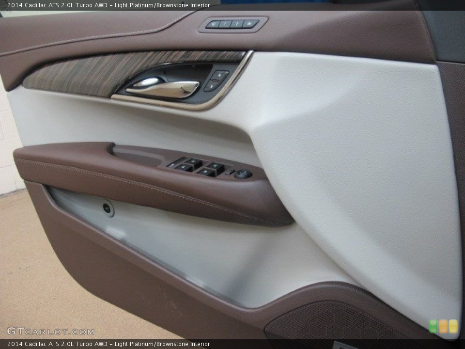 Light Platinum/Brownstone Interior Door Panel for the 2014 Cadillac ATS 2.0L Turbo AWD #95349247