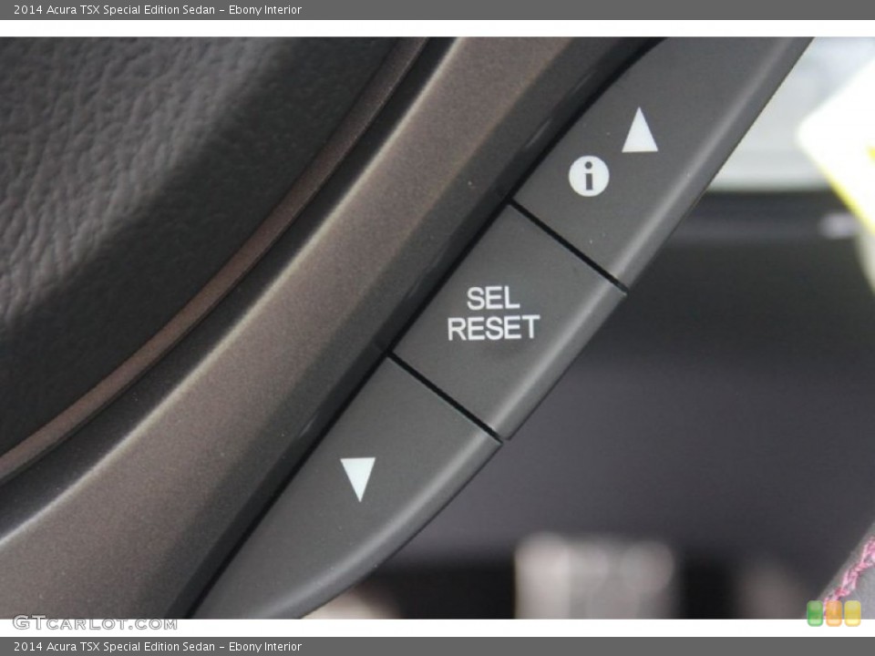 Ebony Interior Controls for the 2014 Acura TSX Special Edition Sedan #95355125