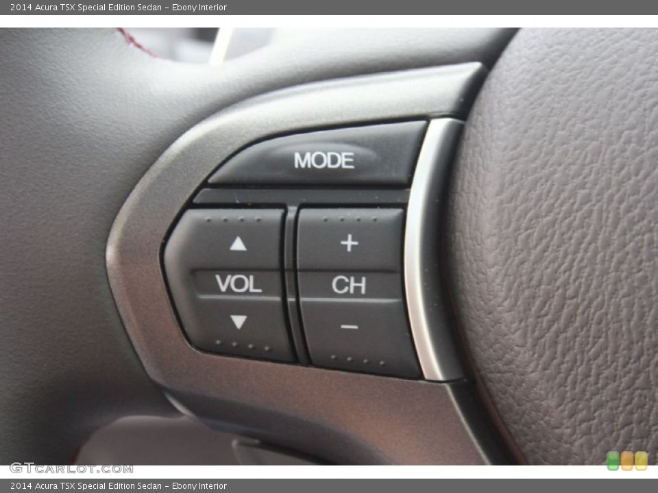 Ebony Interior Controls for the 2014 Acura TSX Special Edition Sedan #95355149