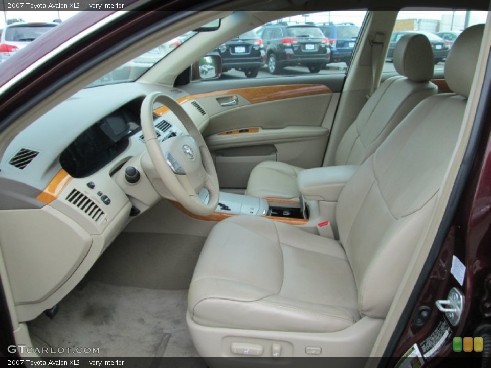 Ivory Interior Front Seat for the 2007 Toyota Avalon XLS #95359979