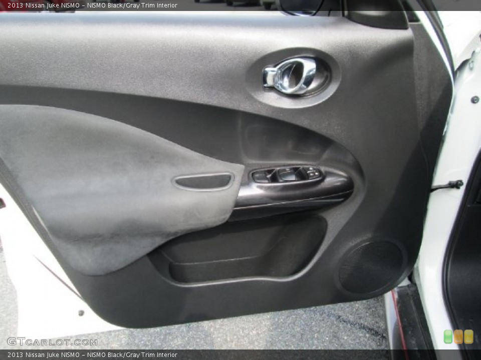 NISMO Black/Gray Trim Interior Door Panel for the 2013 Nissan Juke NISMO #95365028