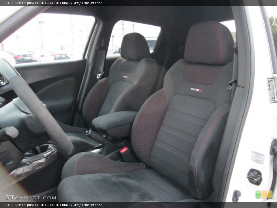 NISMO Black/Gray Trim 2013 Nissan Juke Interiors