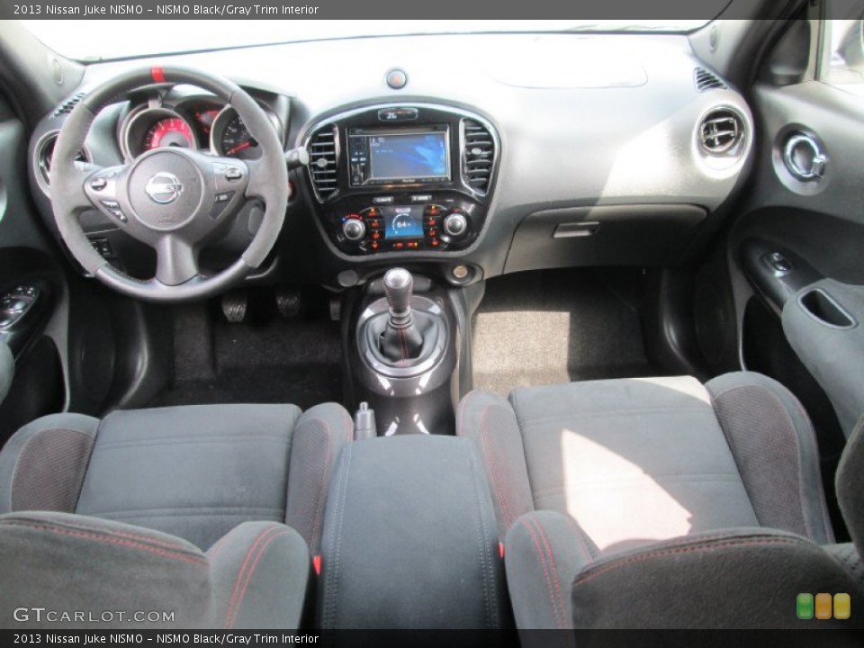 NISMO Black/Gray Trim Interior Dashboard for the 2013 Nissan Juke NISMO #95365301