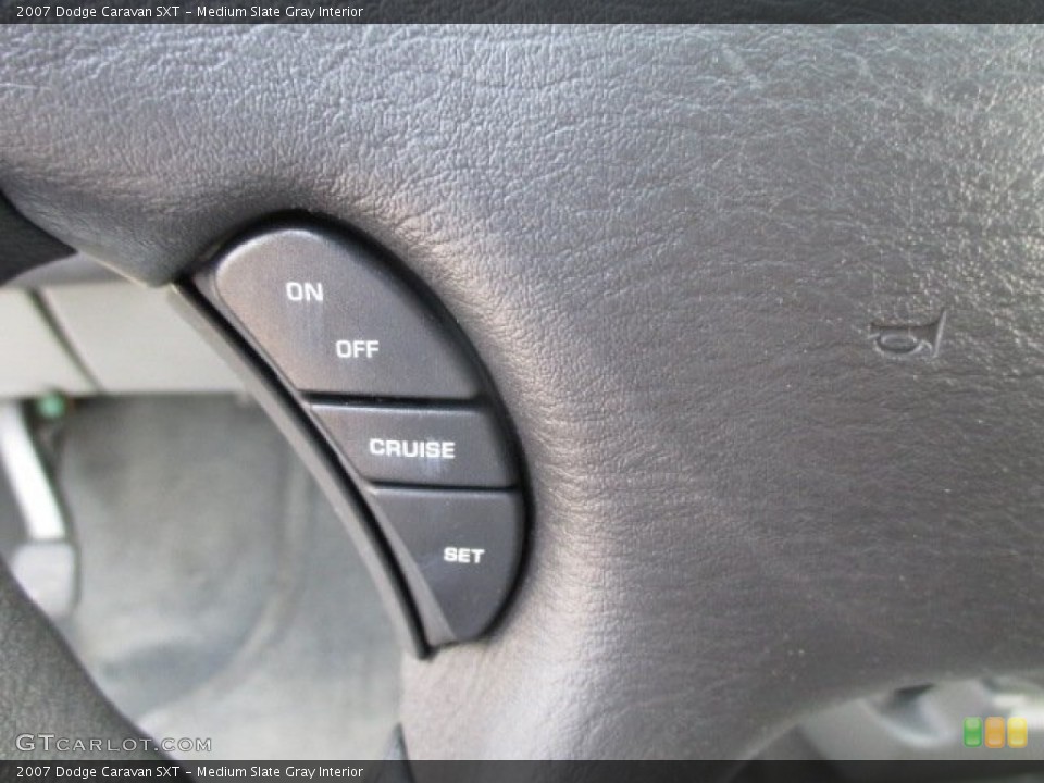 Medium Slate Gray Interior Controls for the 2007 Dodge Caravan SXT #95373910