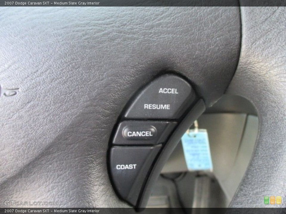 Medium Slate Gray Interior Controls for the 2007 Dodge Caravan SXT #95373935