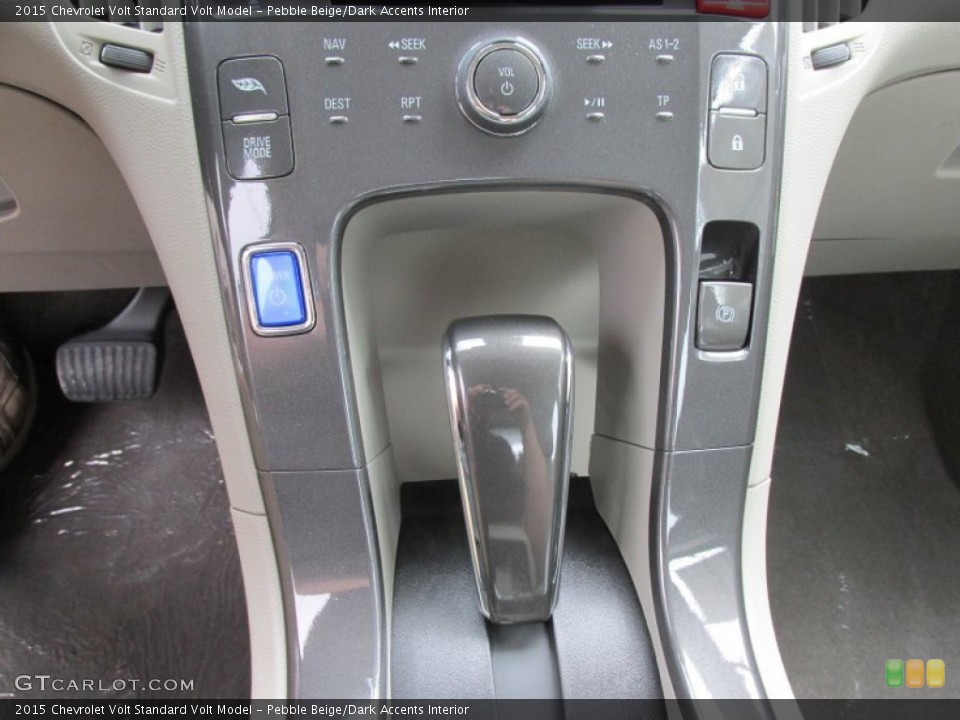 Pebble Beige/Dark Accents Interior Transmission for the 2015 Chevrolet Volt  #95375701