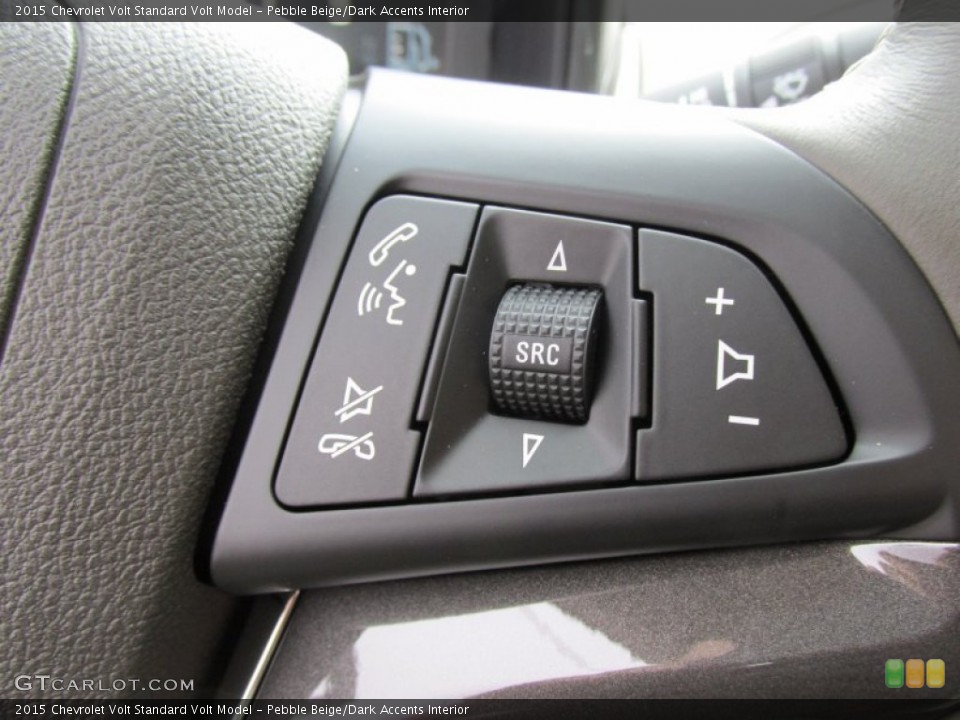 Pebble Beige/Dark Accents Interior Controls for the 2015 Chevrolet Volt  #95375777