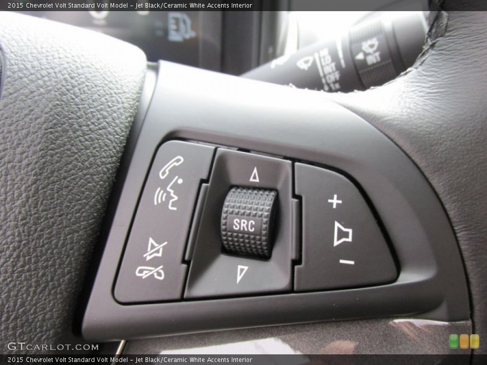 Jet Black/Ceramic White Accents Interior Controls for the 2015 Chevrolet Volt  #95376893