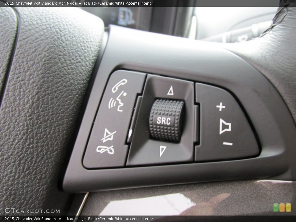 Jet Black/Ceramic White Accents Interior Controls for the 2015 Chevrolet Volt  #95377487