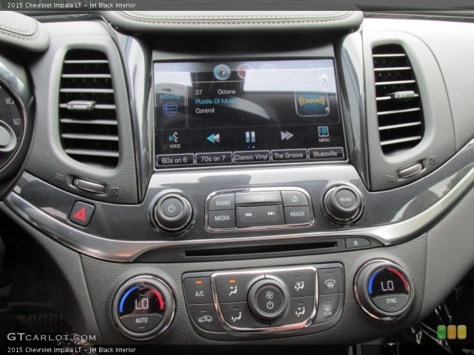 Jet Black Interior Controls for the 2015 Chevrolet Impala LT #95377969