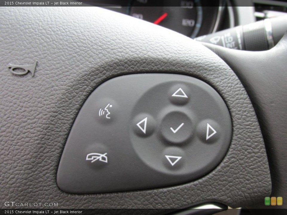 Jet Black Interior Controls for the 2015 Chevrolet Impala LT #95378018