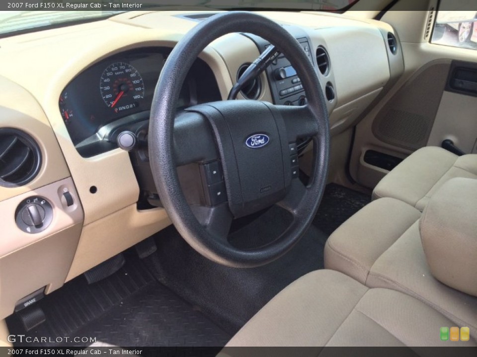 Tan Interior Dashboard for the 2007 Ford F150 XL Regular Cab #95386721