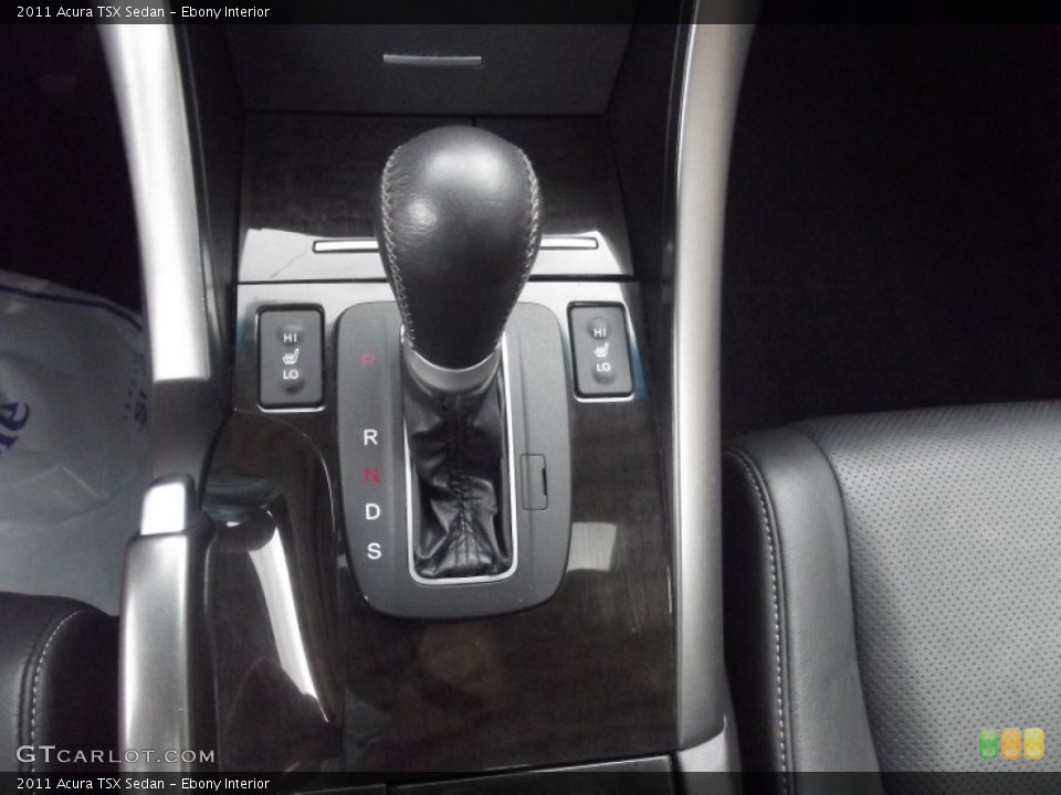 Ebony Interior Transmission for the 2011 Acura TSX Sedan #95389706