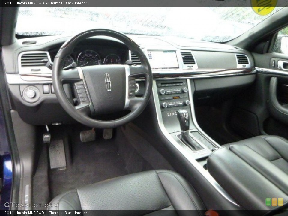 Charcoal Black Interior Photo for the 2011 Lincoln MKS FWD #95395454