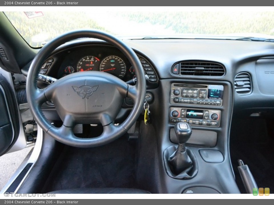 Black Interior Dashboard for the 2004 Chevrolet Corvette Z06 #95398544