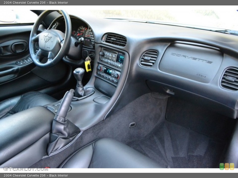 Black Interior Dashboard for the 2004 Chevrolet Corvette Z06 #95398609