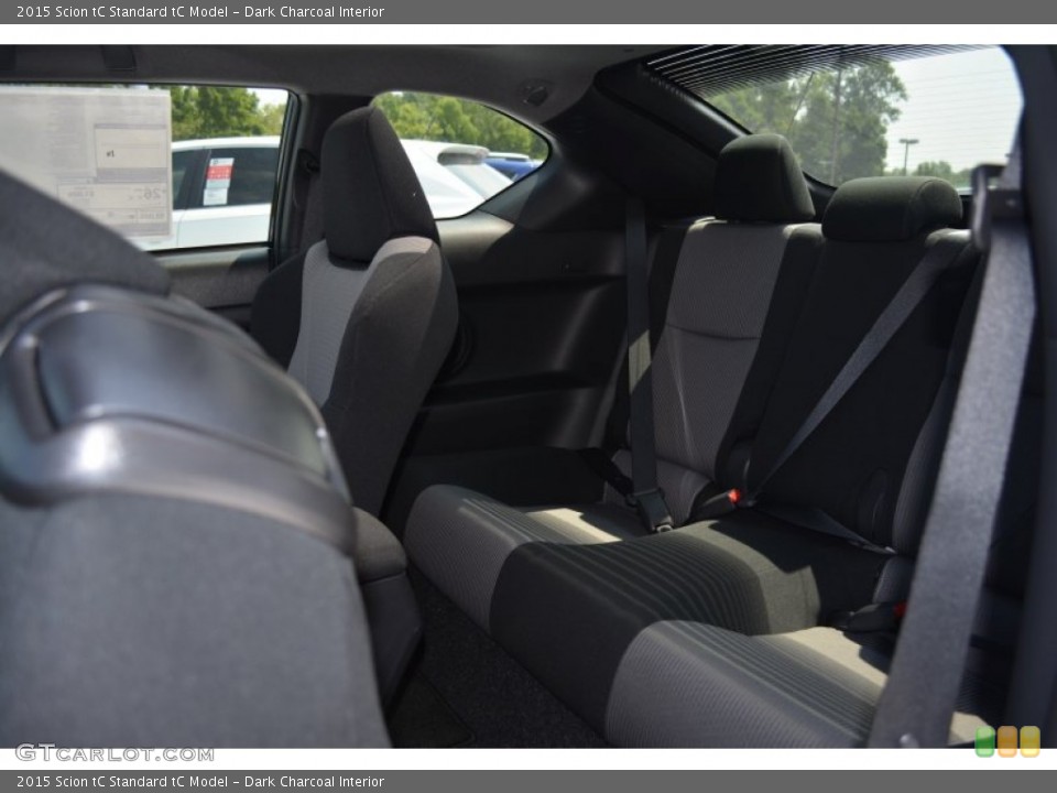 Dark Charcoal Interior Rear Seat for the 2015 Scion tC  #95403356
