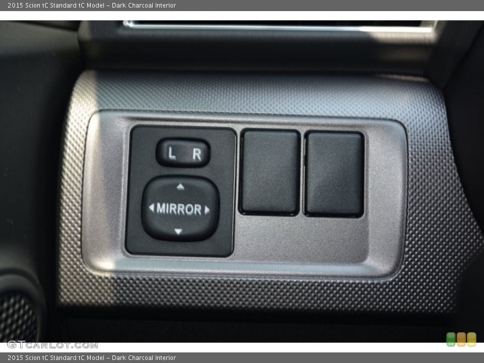 Dark Charcoal Interior Controls for the 2015 Scion tC  #95403572