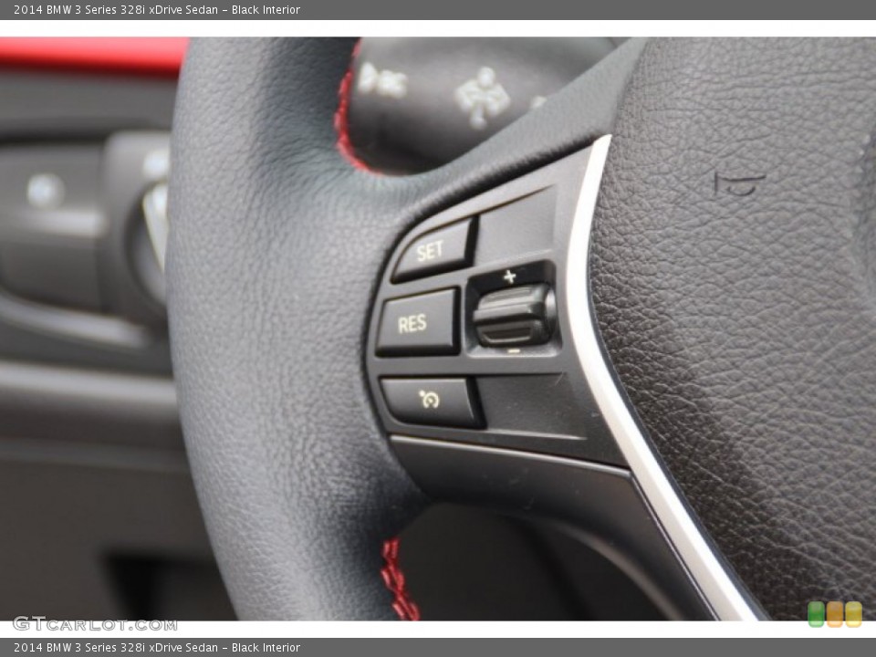 Black Interior Controls for the 2014 BMW 3 Series 328i xDrive Sedan #95405051